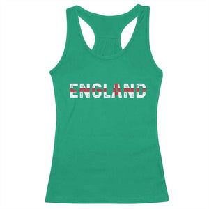 England English Flag Vintage Racerback Tank Top