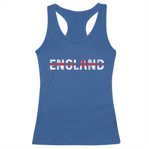 England English Flag Vintage Racerback Tank Top