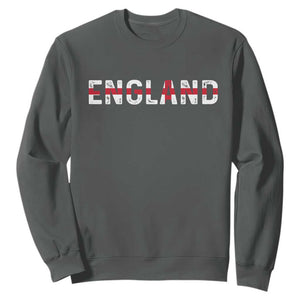 England English Flag Vintage Sweatshirt