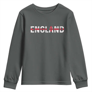 England English Flag Vintage Youth Sweatshirt