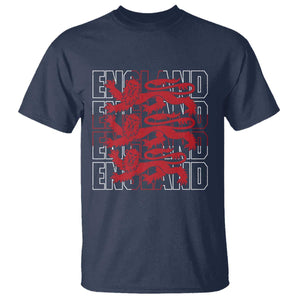 England Flag Lion Symbol English Pride T Shirt