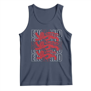England Flag Lion Symbol English Pride Tank Top