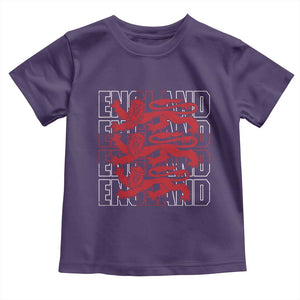 England Flag Lion Symbol English Pride Toddler T Shirt