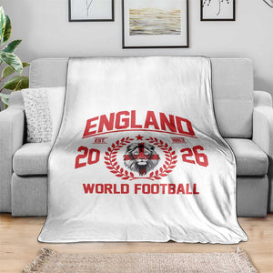 England Football Flag Throw Blanket Lion St George Cross Soccer Fan Patriotic TS14 Print Your Wear
