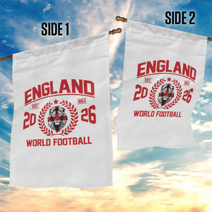 England Football Flag Garden Flag Lion St George Cross Soccer Fan Patriotic TS14 Print Your Wear