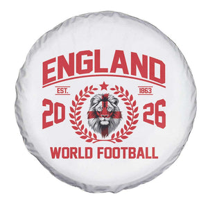 England Football Flag Spare Tire Cover Lion St George Cross Soccer Fan Patriotic TS14 Print Your Wear