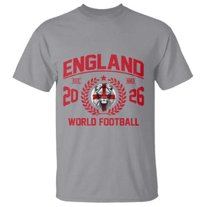 England Football Flag T Shirt Lion St George Cross Soccer Fan Patriotic