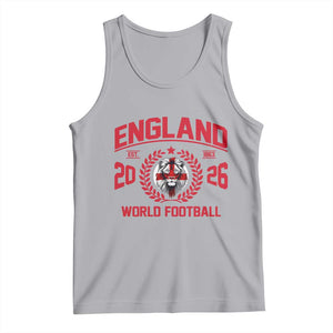 England Football Flag Tank Top Lion St George Cross Soccer Fan Patriotic
