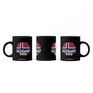Norway 2026 Soccer Football Fan Norwegian Flag Coffee Mug TS14 Print Your Wear