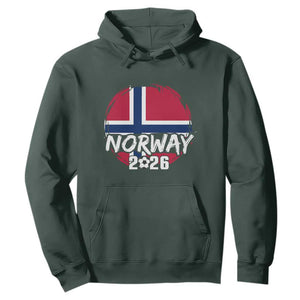 Norway 2026 Soccer Football Fan Norwegian Flag Hoodie