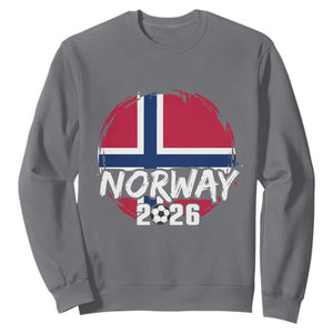 Norway 2026 Soccer Football Fan Norwegian Flag Sweatshirt