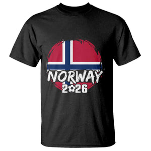 Norway 2026 Soccer Football Fan Norwegian Flag T Shirt
