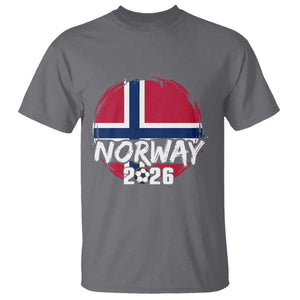 Norway 2026 Soccer Football Fan Norwegian Flag T Shirt
