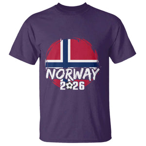 Norway 2026 Soccer Football Fan Norwegian Flag T Shirt