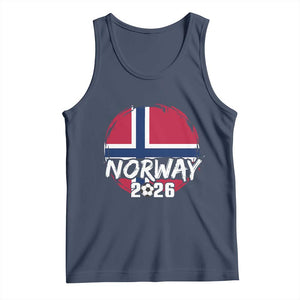 Norway 2026 Soccer Football Fan Norwegian Flag Tank Top
