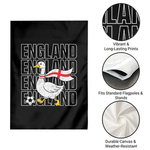England Soccer Football Garden Flag Silly Goose England Flag Fan Supporter TS14 Print Your Wear