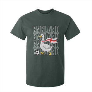 England Soccer Football T Shirt For Kid Silly Goose England Flag Fan Supporter