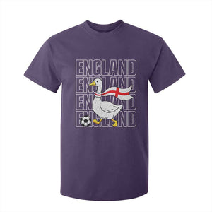 England Soccer Football T Shirt For Kid Silly Goose England Flag Fan Supporter