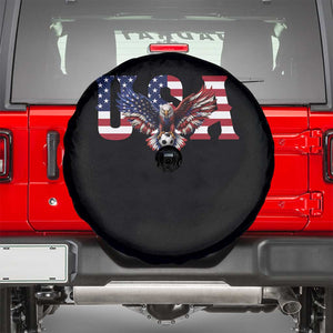 USA Soccer Eagle American Flag Fan Spare Tire Cover TS14 Black Print Your Wear