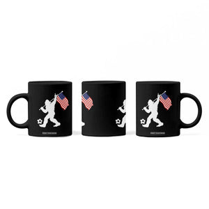 USA Soccer Bigfoot American Flag Fan Coffee Mug TS14 Print Your Wear