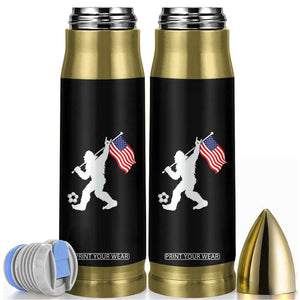 USA Soccer Bigfoot American Flag Fan Bullet Tumbler TS14 Black Print Your Wear