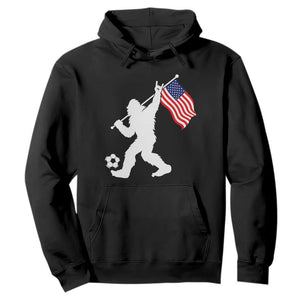 USA Soccer Bigfoot American Flag Fan Hoodie