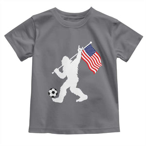 USA Soccer Bigfoot American Flag Fan Toddler T Shirt