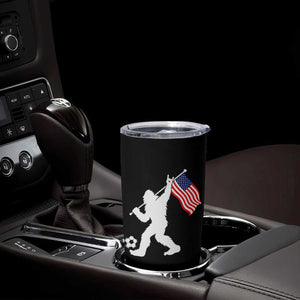 USA Soccer Bigfoot American Flag Fan Tumbler Cup TS14 Print Your Wear