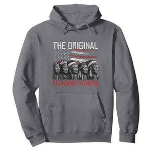 Native American Tribe Hoodie The Original Founding Fathers TS14 Charcoal Print Your Wear