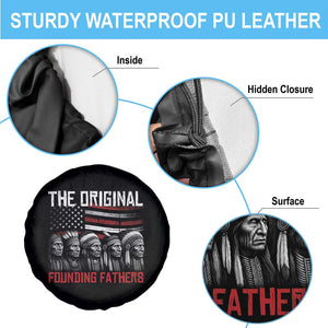 Native American Tribe Spare Tire Cover The Original Founding Fathers TS14 Print Your Wear