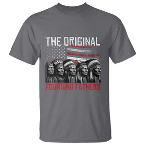 Native American Tribe T Shirt The Original Founding Fathers TS14 Charcoal Print Your Wear