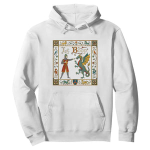 Le Boop Medieval Knight Dragon Fantasy Book Lover Humor Hoodie
