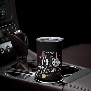 75th Birthday Halloween Tumbler Cup 74 Plus Middle Finger Zero Hexes Given Gift For Women TS14 Print Your Wear