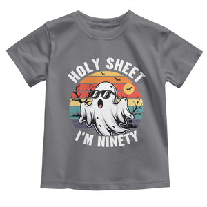 90th Birthday Halloween Ghost Toddler T Shirt Holy Sheet I'm Ninety