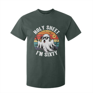 60th Birthday Halloween Ghost T Shirt For Kid Holy Sheet I'm Sixty
