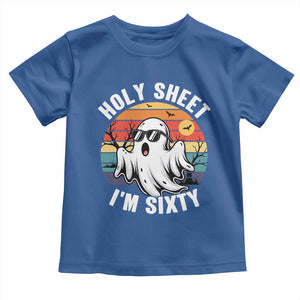 60th Birthday Halloween Ghost Toddler T Shirt Holy Sheet I'm Sixty