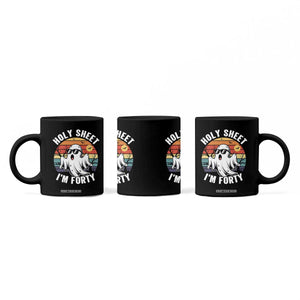 40th Birthday Halloween Ghost Coffee Mug Holy Sheet I'm Forty