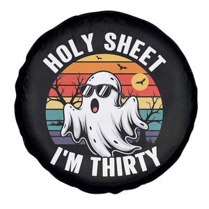 30th Birthday Halloween Ghost Spare Tire Cover Holy Sheet I'm Thirty TS14 Print Your Wear