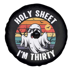 30th Birthday Halloween Ghost Spare Tire Cover Holy Sheet I'm Thirty TS14 Print Your Wear