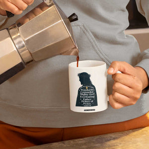 Christian Jesus Coffee Mug Cross Bible Verse Inspirational Isalah 9:6 TS14 Print Your Wear