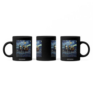 Three Kings Coffee Mug Nativity Scene Starry Night Christian Christmas TS14 Print Your Wear