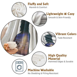 Three Wise Men Nativity Scene Throw Blanket Christian Jesus Faith TS14 Print Your Wear