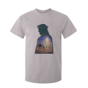 Three Wise Men Nativity Scene T Shirt For Kid Christian Jesus Faith TS14 Ice Gray Print Your Wear