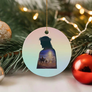 Three Wise Men Nativity Scene Ceramic Ornament Christian Jesus Faith TS14 1pc Pastel Print Your Wear