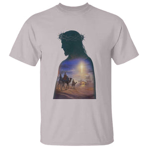 Three Wise Men Nativity Scene T Shirt Christian Jesus Faith TS14 Ice Gray Print Your Wear
