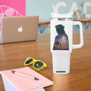 Three Wise Men Nativity Scene Tumbler With Handle Christian Jesus Faith TS14 Print Your Wear