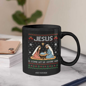 Nativity Scene Christmas Coffee Mug Baby Jesus Christian Xmas TS14 Print Your Wear
