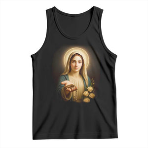 Virgin Mary Maria Tank Top Catholic Christian Faith TS14 Black Print Your Wear