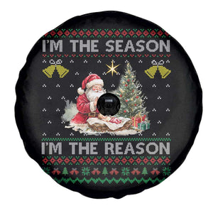 Jesus Christmas Spare Tire Cover Santa With Jesus Baby Reason Xmas TS14 Print Your Wear