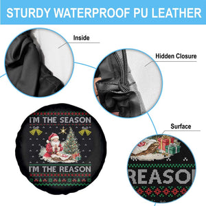 Jesus Christmas Spare Tire Cover Santa With Jesus Baby Reason Xmas TS14 Print Your Wear